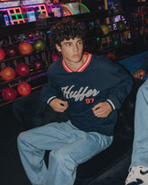 Huffer Mens All Star Crew/And One - Midnight