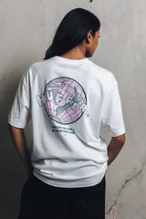 Huffer Womens Relax Tee 220/Flight Plan - Chalk