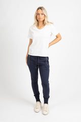 Federation Womens Escape Trackie - Navy