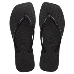 Havaianas Slim Square Solid Jandal - Black