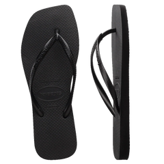 Havaianas Slim Square Solid Jandal - Black