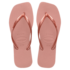 Havaianas Slim Square Logo Pop-Up - Crocus Rose