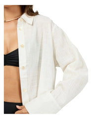 All About Eve Chloe Shirt - White