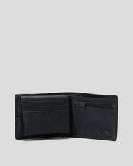 Billabong Dimension 2-in-1 Leather Wallet - Black