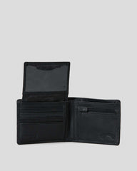 Billabong Dimension 2-in-1 Leather Wallet - Black