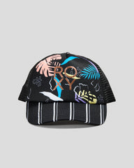 Roxy Girls 8-16 Honey Coconut Trucker Cap - Anthracite Active