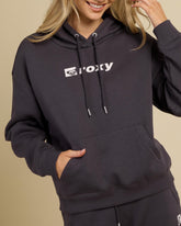 Roxy Perfect Place Hoodie Brushed Jumper - Phantom