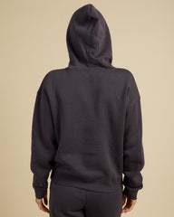 Roxy Perfect Place Hoodie Brushed Jumper - Phantom