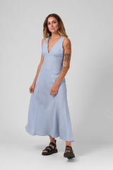 RPM Runaway Dress - Sky Blue