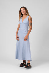 RPM Runaway Dress - Sky Blue