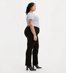 Levi's Womens 314 Shaping Straight Jean - Soft Black