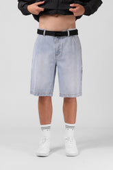 RPM Denim Work Shorts II - LT Worn Blue
