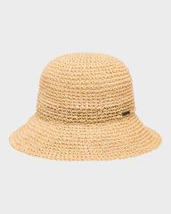 Billabong Daylight Packable Bucket Straw Sunhat - Natural