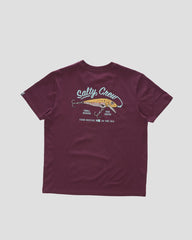 Salty Crew Decoy Premium SS Tee - Wine