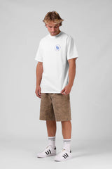 RPM Circle Puff Tee - White