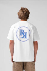 RPM Circle Puff Tee - White