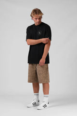 RPM Circle Puff Tee - Black