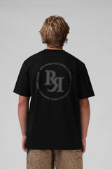 RPM Circle Puff Tee - Black