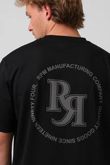 RPM Circle Puff Tee - Black