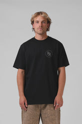 RPM Circle Puff Tee - Black