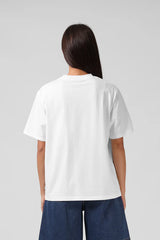 RPM Womens Emb Tee - White
