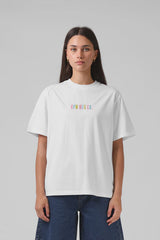 RPM Womens Emb Tee - White