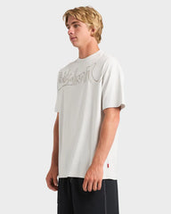Quiksilver Top Line Knit Tee - Grey Violet