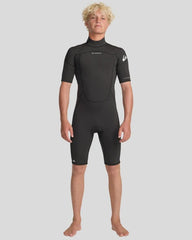 Quiksilver Mens Prologue Back Zip Springsuit 2/2 - Black