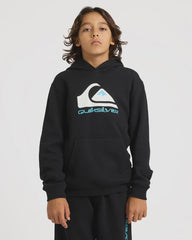 Quiksilver 8-16 Comp Logo Hoodie Youth - Black
