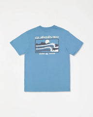 Quiksilver Mens Cool Change T-Shirt - Airforce Blue