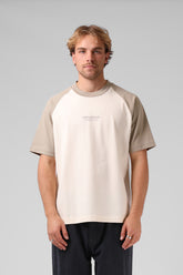 RPM Raglan Tee - Cream