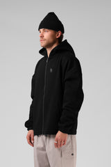 RPM Laxed Zip Thru Hood - Black
