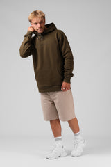 RPM Mens Springtime Hood Jumper - Khaki
