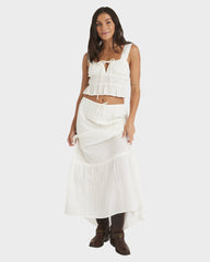 Roxy Sol Sunset Mist Top - Egret