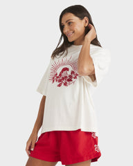 Roxy Chaser Tee - Egret