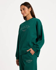 Roxy Dreamy Days Crew - Forest Green