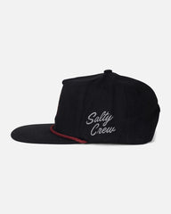 Salty Crew Coastal Snapback Cap - Black