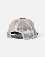 Salty Crew Fishing Club Trucker - Grey Brown