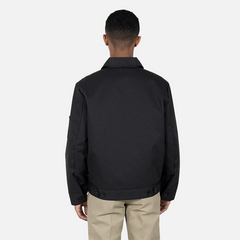 Dickies Lined Eisenhower Zip Thru Garage Jacket with Welt Pockets