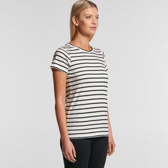 AS Colour Thread Tee - Natural/Black