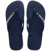 Havaianas Brazil Logo - Navy Blue