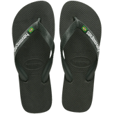 Havaianas Brazil Logo FC - Green Olive
