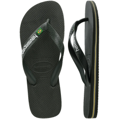 Havaianas Brazil Logo FC - Green Olive