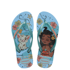 Havaianas Kids Slim Princess - Moana - Blue/Blue
