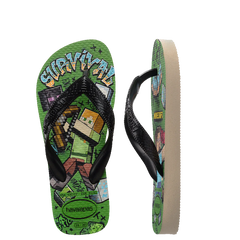 Havaianas Kids Minecraft - Beige