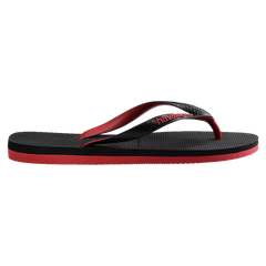 Havaianas Top Rubber - Black/Red Ruby