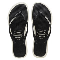 Havaianas Slim Frame - Black/White