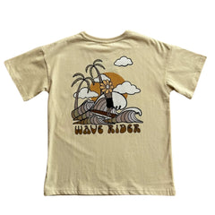 Wild & Co Wave Rider Tee - Beige