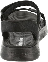 Skechers Go Walk Flex Sandal Illuminate - Black/Black