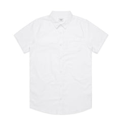 AS Colour Oxford SS Shirt - White